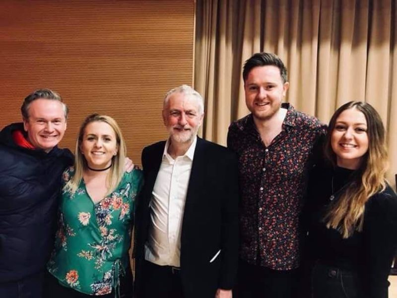 Members got the chance to meet with Jeremy after his speech