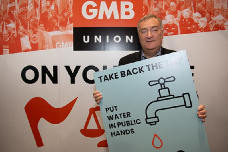 Supporting the GMB’s ‘Take Back the Tap’ campaign